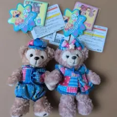 ダッフィー & シェリーメイ キーホルダー