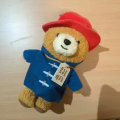 中古　パディントン　ボールチェーン付きぬいぐるみ
