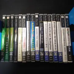 PSPソフト 16本セット まとめ売り【起動確認済み】