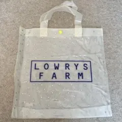 LOWRYS FARM ローリーズファーム ドットトートバッグ ショップ袋のサムネイル