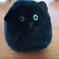 黒猫　ぬいぐるみ