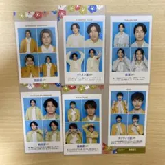 TVガイド　証明写真　SixTONES