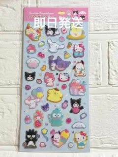 《正規品》ラメ入り樹脂もりシール サンリオキャラクターズ