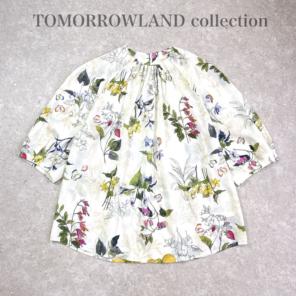 TOMORROWLAND 花柄 長袖ブラウス 楽天市場】TOMORROWLAND collection トゥモローランド コレクション