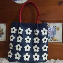 花柄トートバッグ