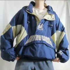 ハーフジップ ナイロンジャケット