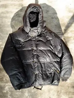 90s POLO RALPH LAUREN カラコラム型ダウンジャケット黒