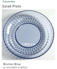 【希少】ビレロイ＆ボッホ プレート 4点セット 陶器 ガラス ドイツ製 希少】ビレロイ＆ボッホ プレート 4点セット 陶器 ガラス ドイツ製