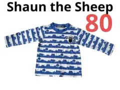 ひつじのショーン　長袖Tシャツ　80cm　カットソー　長袖　シャツ　ロンT