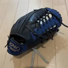 IGNIO SWEEP 野球 グローブ 黒×ネイビー 子供用