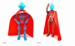 マルサン ウルトラマン＆ウルトラセブン 2体セットEarth Blue Verのサムネイル