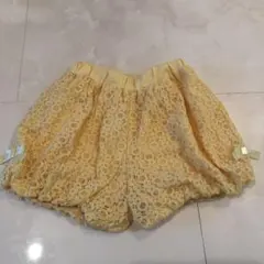 アプレレクール  レースショートパンツ キュロット 120