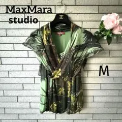 ❤【マックスマーラ】✨美品　多彩な着こなし　ロングストール付　タンクトップ　M