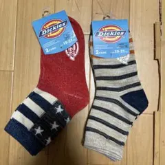 ディッキーズ。靴下。19-21センチ　4足
