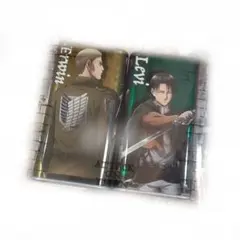 進撃の巨人 お菓子缶 USJ リヴァイ エレン エルヴィン