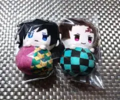 鬼滅の刃　富岡義勇　もちぴこ　ぬいぐるみ　2体セット 2025年最新】冨岡義勇ぴょこぬいの人気アイテム - メルカリ