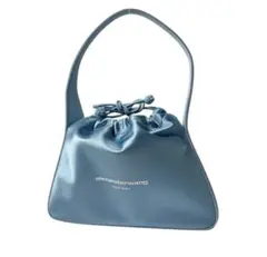 アレキサンダーワンAlexander Wang サテン×レザー ハンドバッグのサムネイル