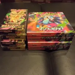 ポケモンカード　メガドリームex インフェルノX シュリンク付　計4ボックス