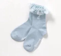 新品　靴下　キッズ　ソックス　エルサ　アナ雪　ディズニー フリル　16〜18cm