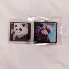 呪術廻戦 五条悟 パンダ アクリルキーホルダー TSUTAYA よみうり