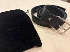 Giorgio Armani ブラックレザーベルトのサムネイル