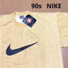 90s NIKE 銀タグ DEADSTOCK スウォッシロングＴシャツスウェット