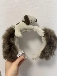 USJ 犬のぬいぐるみ付きカチューシャ