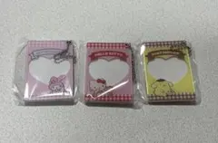 サンリオ　フレームキーチェーン 3個セット
