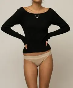 NICENICE MOMENT カップ付きリブニット 新品