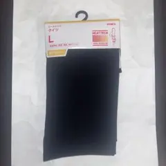 新品タグ付、ユニクロ、今年もの、黒、ヒートテック、タイツ L