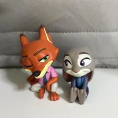 ズートピア フィギュア ニック ジュディ