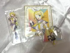 プロセカ 鏡音リン 鏡音レン セガラッキーくじ アクスタ 色紙 アクキー