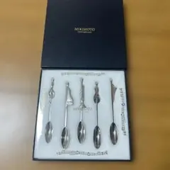 新品未使用】ミキモト パール付き スプーン 5本セット 楽器 音楽