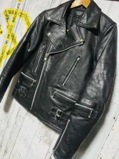 美品】JACK ROSE LUV MAISONライダースジャケット ダブル - メルカリ