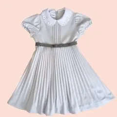 美品ファミリア フォーマル ワンピース 100 女の子 入園式 発表会 結婚式