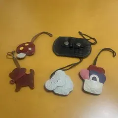 IBIZA（イビザ）のノベルティチャーム　４点プラスコインケース