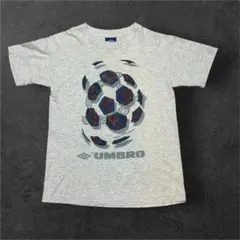 USA製 90s アンブロ ビンテージ Tシャツ YL レディースM相当 青タグのサムネイル