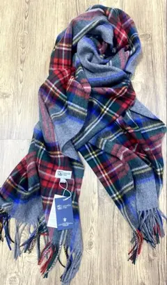 s*2様 ジョンストンズ オブエルガン カシミヤ100％ 大判 ストール