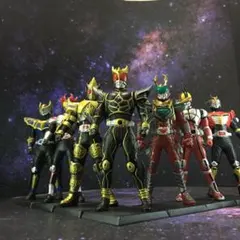 HGガシャポン★仮面ライダー30周年★新世紀ライダー最強の軌跡編★7種