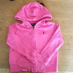 ラルフローレン ピンクパーカー 100