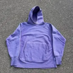 鬼フェード champion USA製 リバースウィーブ 90s ナス紺 XL