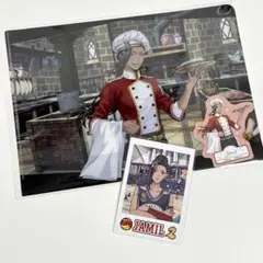 新品 ツイステ オンラインくじ マスターシェフ クリアファイル カード ジャミル