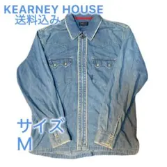 KEARNEY HOUSE デニムシャツ ジップアップ Mのサムネイル