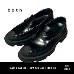 BOTH PARIS GAO LOAFER BLACK 40 ボース ローファー