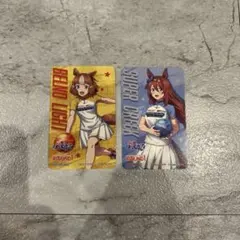 ベルノライト　ウマ娘シンデレラグレイ　ラウンドワンコラボ　トレーディングカード