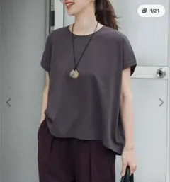 URBAN RESEARCH DOORS 汗染み防止ドルマンTシャツのサムネイル