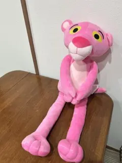 新品未開封　ピンクパンサー　むぎゅっとBIGぬいぐるみ　ノーマル