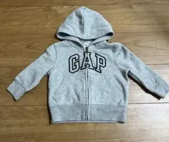 お値下げ　gap ロゴパーカー　80