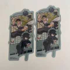 アニメキャラクター ステッカー 2枚セット