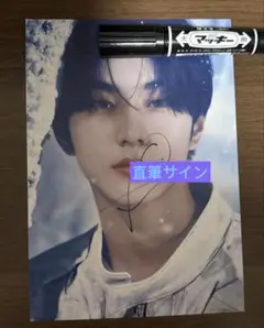 ジョンウォン直筆サイン　enhypen ENHYPEN FATE ジョンウォン チェキ サイン 直筆 ENHYPEN ジョン